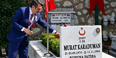 Başkan Yılmaz; Kahraman ecdadımız sayesinde bugün özgürce yaşıyoruz