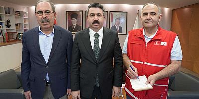 Başkan Yılmaz, kurban vekaletini Türk Kızılay’a verdi
