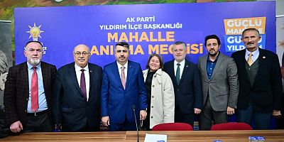 Başkan Yılmaz;  Yıldırım, sporda, kültürde, eğitimde, sanatta marka oldu