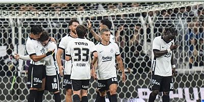 Beşiktaş rahat kazandı, tur kapısını araladı!