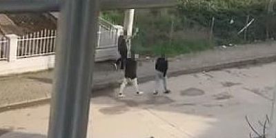 Bu gençlik nereye gidiyor? Sokak ortasında ateş açtı