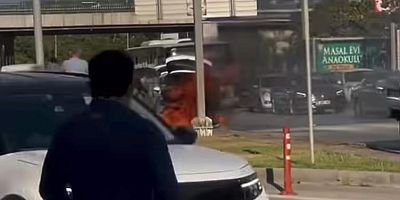 Bursa Acemler'de korku dolu dakikalar!