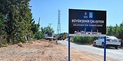 Bursa Büyükşehir'den 17 ilçeye altyapı yatırımı