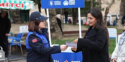 Bursa Büyükşehir zabıtası tüketicileri bilgilendirdi