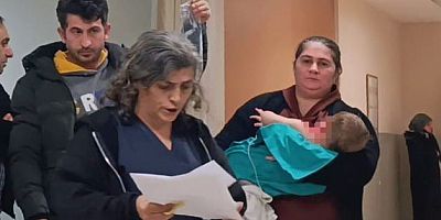 Bursa'da 1,5 yaşındaki bebeğin büyük şanssızlığı!