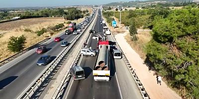 Bursa'da 10 araç birbirine girdi; İşte nedeni..