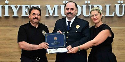 Bursa’da 105 emniyet personeli terfi etti