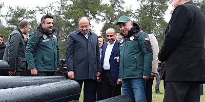 Bursa’da 13 bin 500 dekarlık alana modern sulama yatırımı