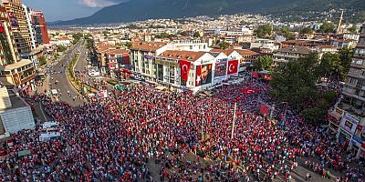 Bursa’da 15 Temmuz programı belli oldu!