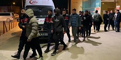 Bursa'da 7 kaçak göçmen yakalandı