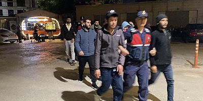 Bursa’da 7 yabancı uyruklu şahıs yakalandı