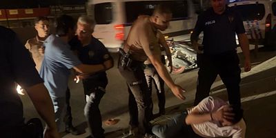 Bursa’da alkollü şahısların yaptıkları 'pes artık' dedirtti