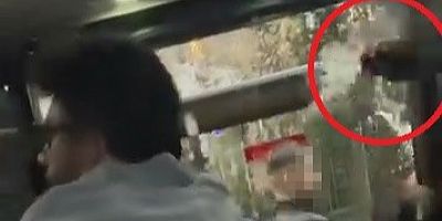 Bursa’da alkollü yolcu kabusu; Şişeyi fırlattı...
