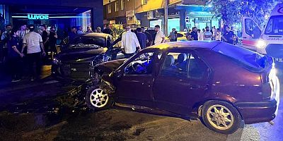 Bursa’da araç karşı şeride daldı, olanlar oldu