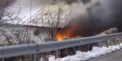 Bursa’da bağ evi alev alev yandı!