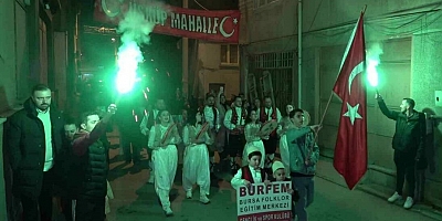 Bursa’da Balkan geleneği; Börek topladılar...