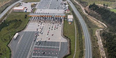 Bursa’da bayram trafiğine helikopterli denetim