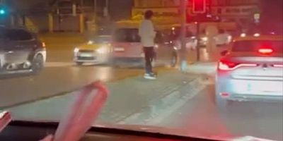 Bursa'da bu araç herkesin hayatını tehlikeye attı!