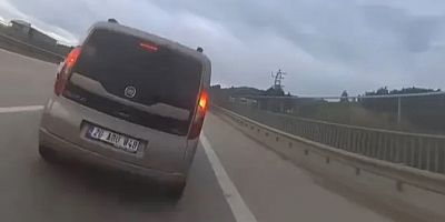 Bursa'da bu kazada sürücünün kolları kırıldı!