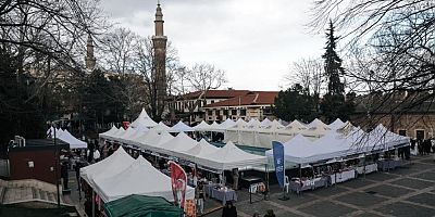 Bursa'da büyük ilgi gören pazar!