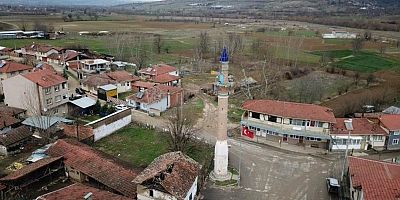 Bursa'da camisiz minare dikkat çekiyor!