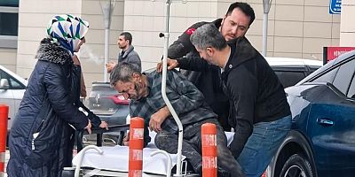 Bursa'da çatıdan düşen adam yaralandı