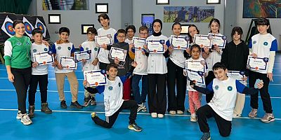 Bursa'da çocuklar kış ayını spor yaparak geçirdi!