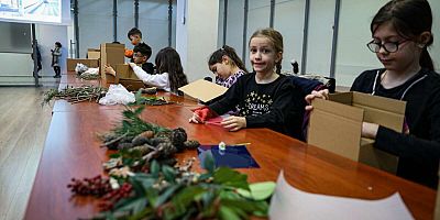 Bursa'da çocukların güzel günü