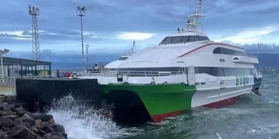 Bursa’da deniz ulaşımına hava engeli; 12 sefer iptal
