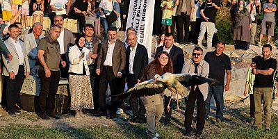 Bursa'da doğa ve dostluk buluştu: Leylek Şenliği yoğun ilgi gördü