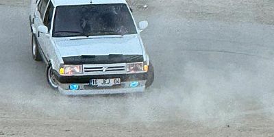 Bursa'da drift atmanın faturası ağır oldu!