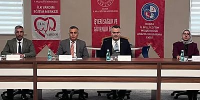 Bursa’da eğitim ve güvenlik toplantısı