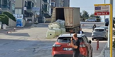 Bursa’da endişe veren olay;  Sülfürik asit caddeye saçıldı