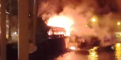 Bursa'da gece yarısı alevler yükseldi!