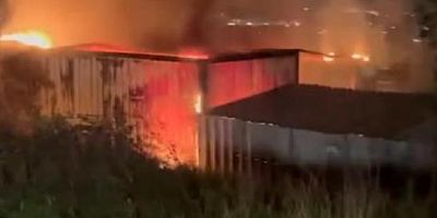 Bursa'da gece yarısı korkutan yangın!