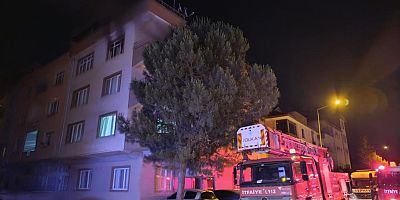 Bursa'da gece yarısı yangın paniği!