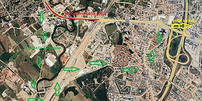 Bursa'da Geçit Köprüsü'nde trafik düzenlemesi yapılacak