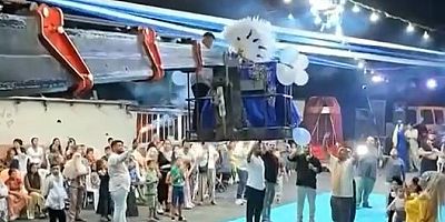 Bursa'da gelin ve damat bakın nasıl bir çılgınlık yaptı!
