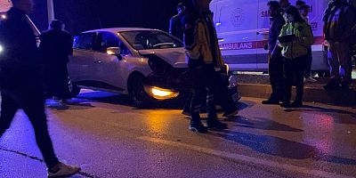 Bursa’da genç sürücüler kazaya karıştı!