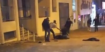 Bursa'da gençler birbirine girdi!