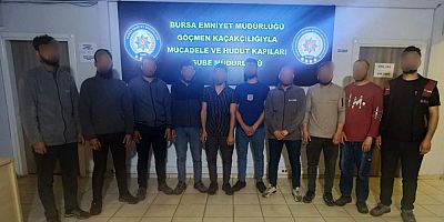 Bursa’da göçmen kaçakçılığına darbe