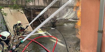 Bursa’da hastane yakınında endişeli dakikalar