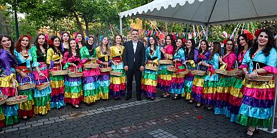 Bursa’da Hıdırellez Şenliği’nden renkli görüntüler