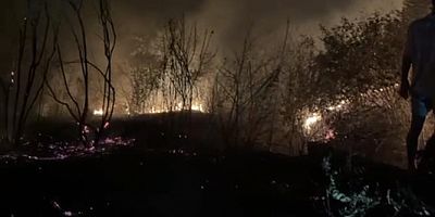 Bursa'da iki farklı noktada yangın paniği