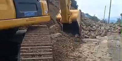 Bursa’da iki ilçeyi birbirine bağlayan yol kapandı