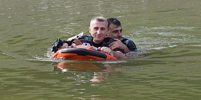 Bursa’da itfaiyeden nefes kesen tatbikat!