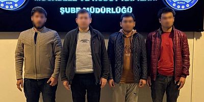 Bursa'da kaçak işçi operasyonu