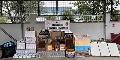 Bursa'da kaçak sigara operasyonu; 1.5 milyonluk ürün ele geçirildi