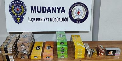 Bursa’da kaçak sigara operasyonu