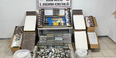 Bursa’da kaçak sigara ve tütün operasyonu!